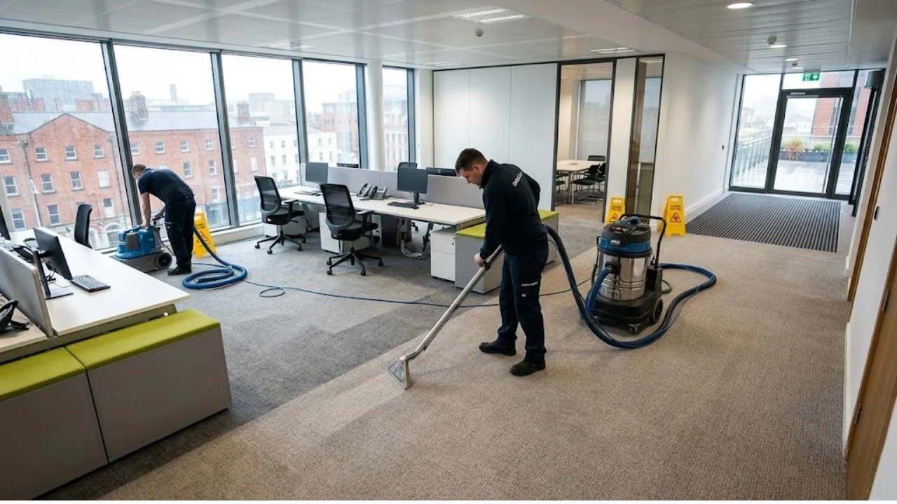 commercial carpet cleaning